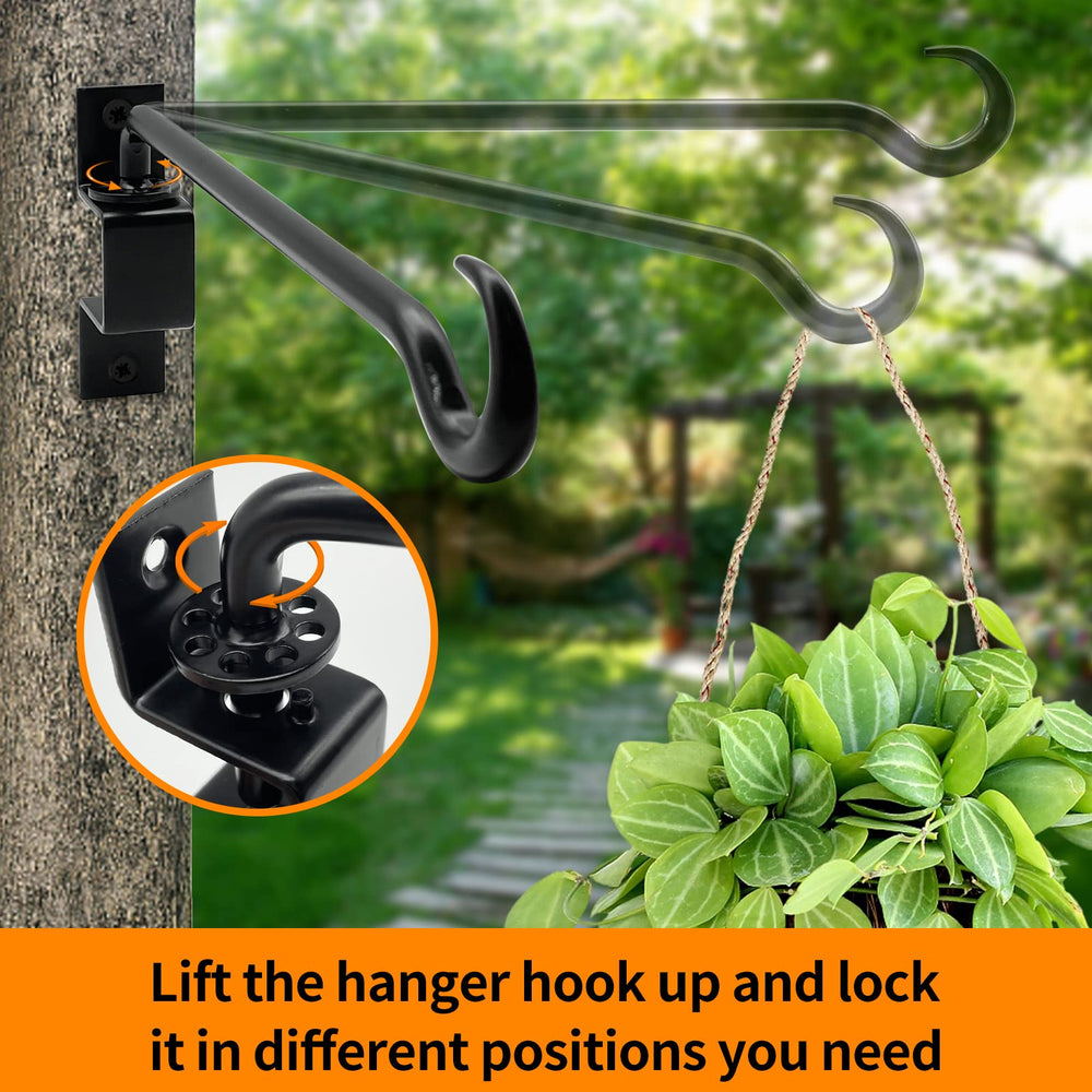 Greemov installed with hanging plants demonstrating space-saving display benefit