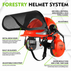 GREEN DEVIL close-up of sliding polycarbonate visor for clear eye protection and visibility