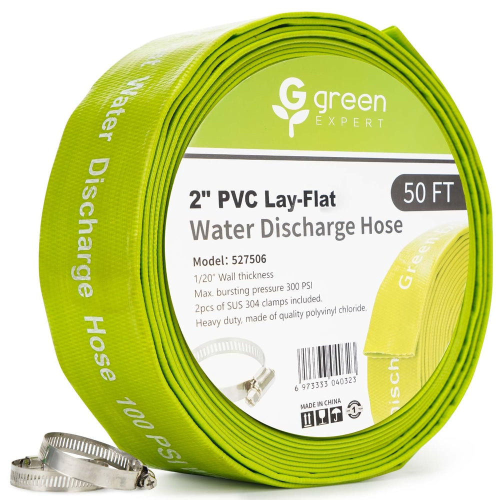 G green EXPERT front view showing 50 ft coil and label for quick identification and purchase