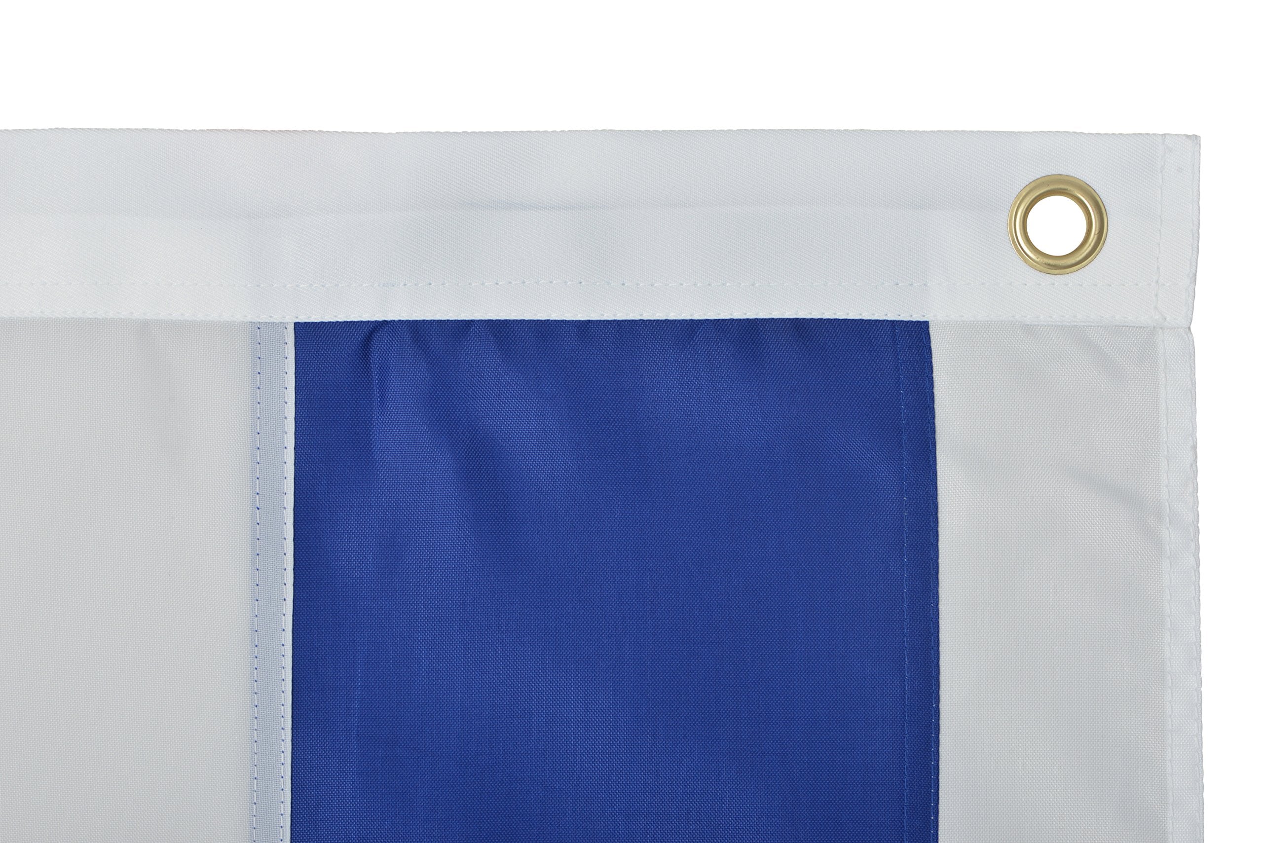 Green Grove brass-plated grommets and quadruple stitching visible for secure mounting