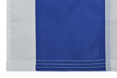 Green Grove flag flying on pole outdoors demonstrating weather-ready performance benefit