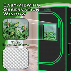 Green Hut reinforced connector and steel poles for stable equipment support