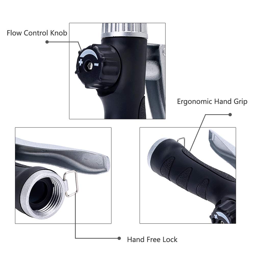 GREEN MOUNT disassembled wand and head for easy cleaning and maintenance