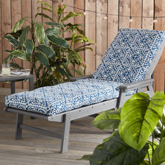 Greendale Home Fashions azure fabric close-up showing texture and water resistance benefit