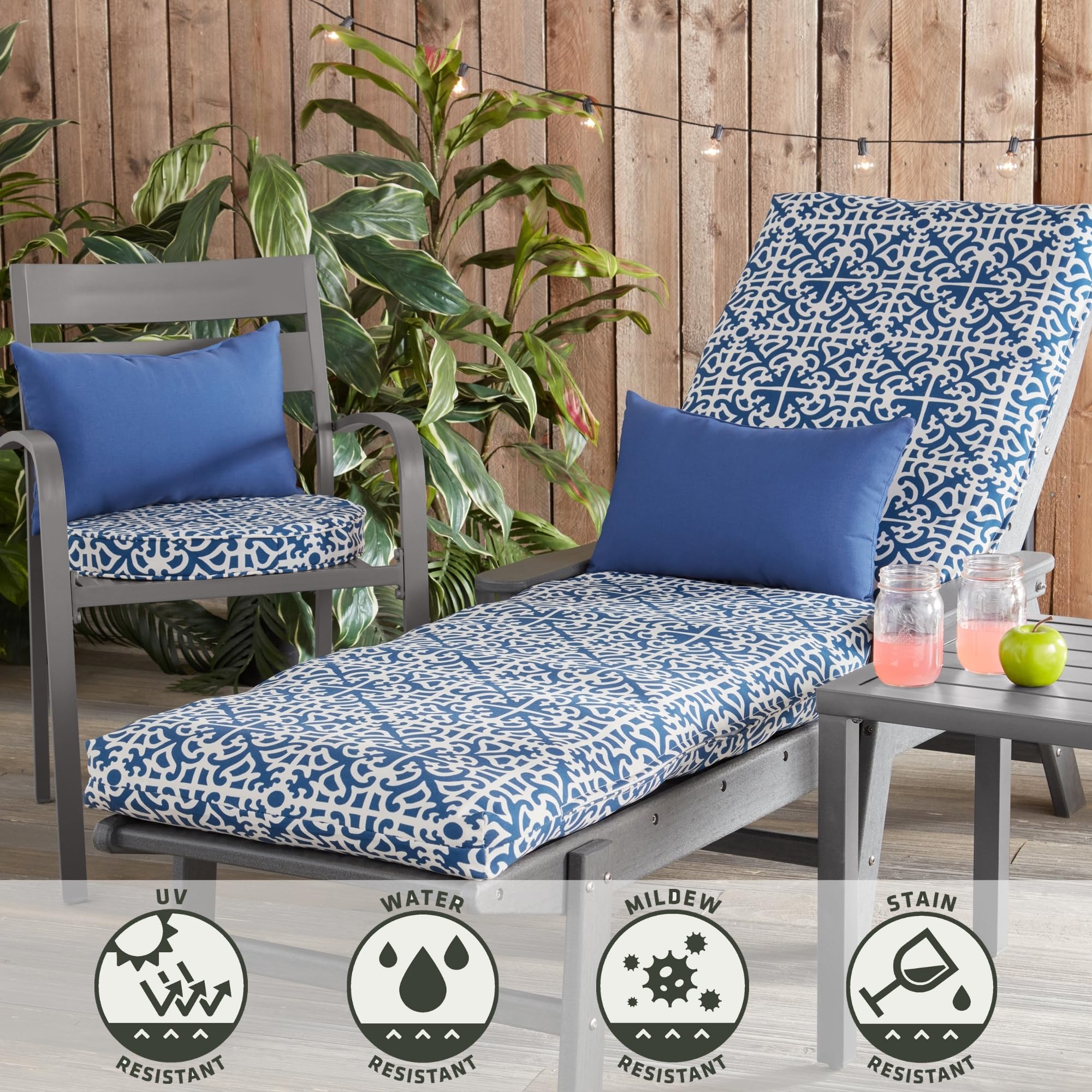Greendale Home Fashions dimensional diagram showing measurements benefit for correct fit