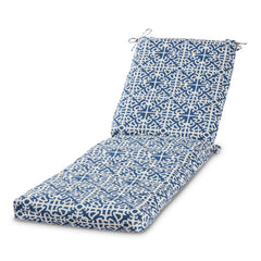 Greendale Home Fashions azure cushion front view showing shape and color benefit: stylish outdoor seating