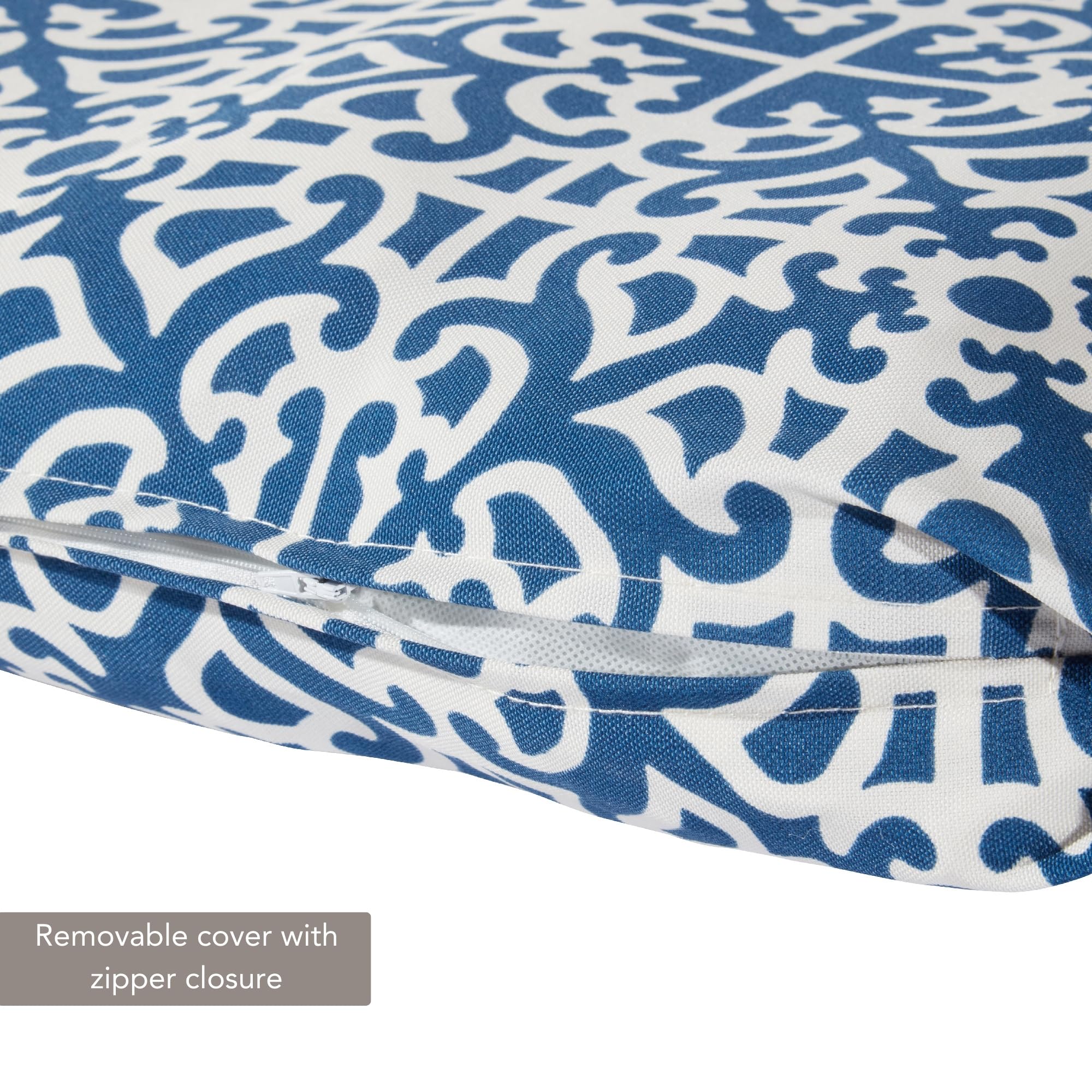 Greendale Home Fashions reversible surface showing two usable sides benefit for extended use