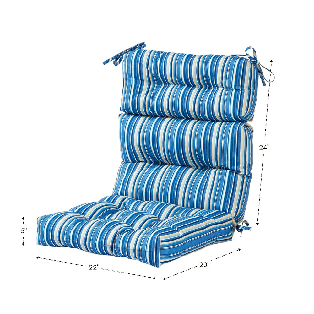 Greendale Home Fashions dimensional diagram showing measurements for proper furniture fit