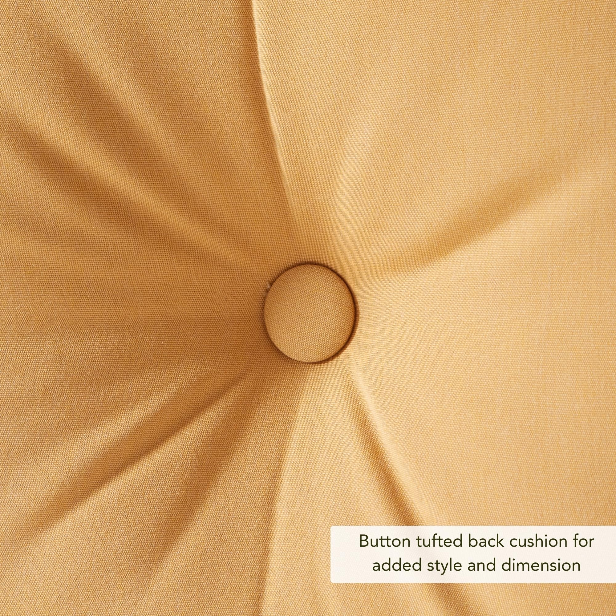Greendale Home Fashions cushion cutaway showing dacron-wrapped foam for lasting support