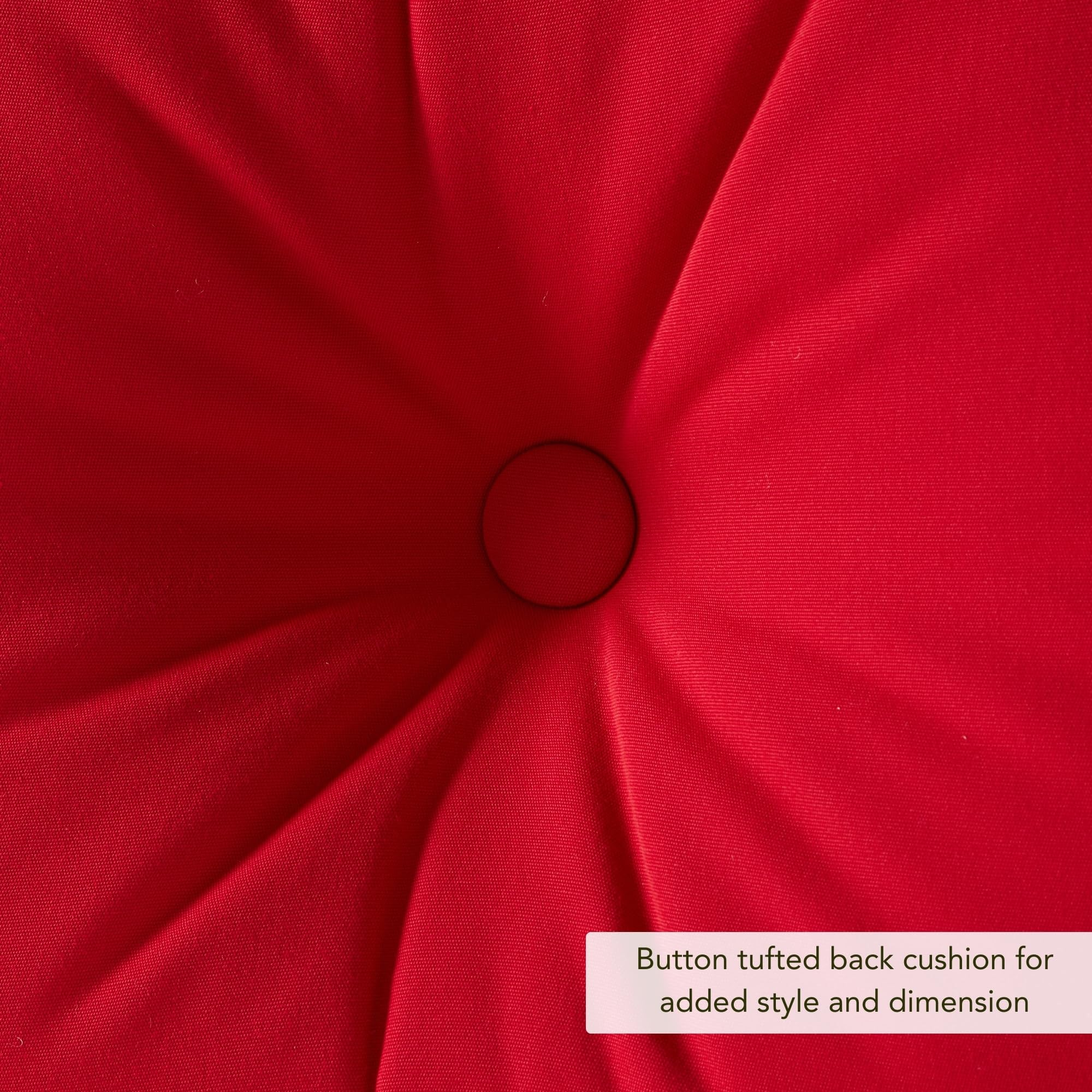 Greendale Home Fashions zipper and label detail for easy cover access and care
