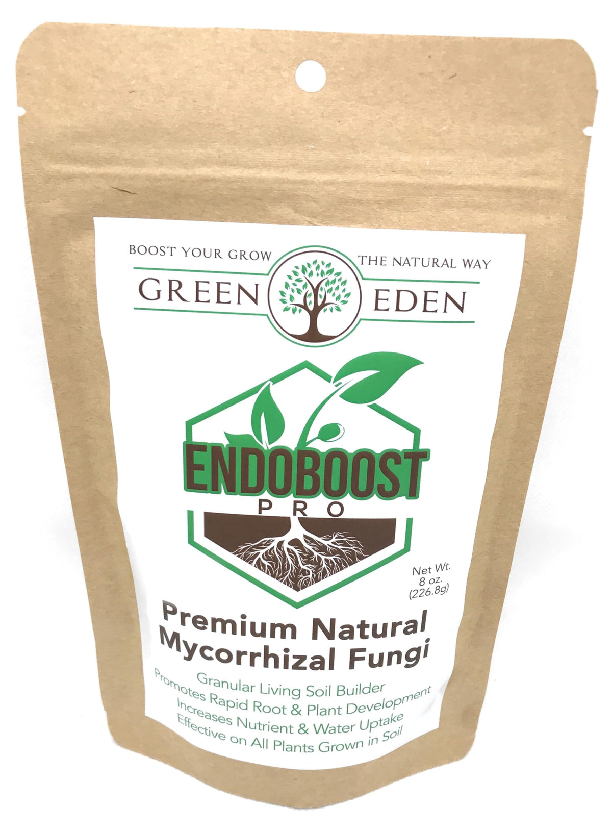 GreenEden EndoBoost Pro front packaging showing product benefits and brand