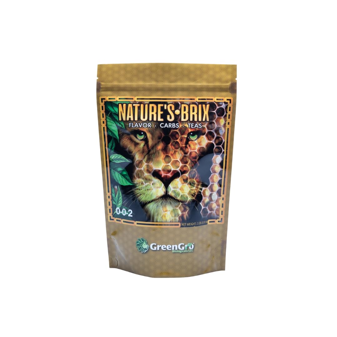 GreenGro front packaging showing 2 lb bag and branding benefit clarity