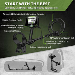 GreenRex waterproof 10-inch IP68 coil close-up for larger coverage and wet environments