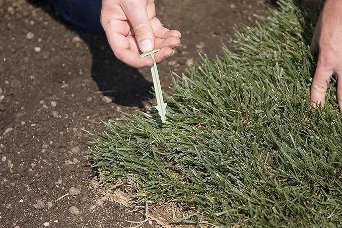 GreenStake loose stakes in bulk illustrating ready supply for large jobs