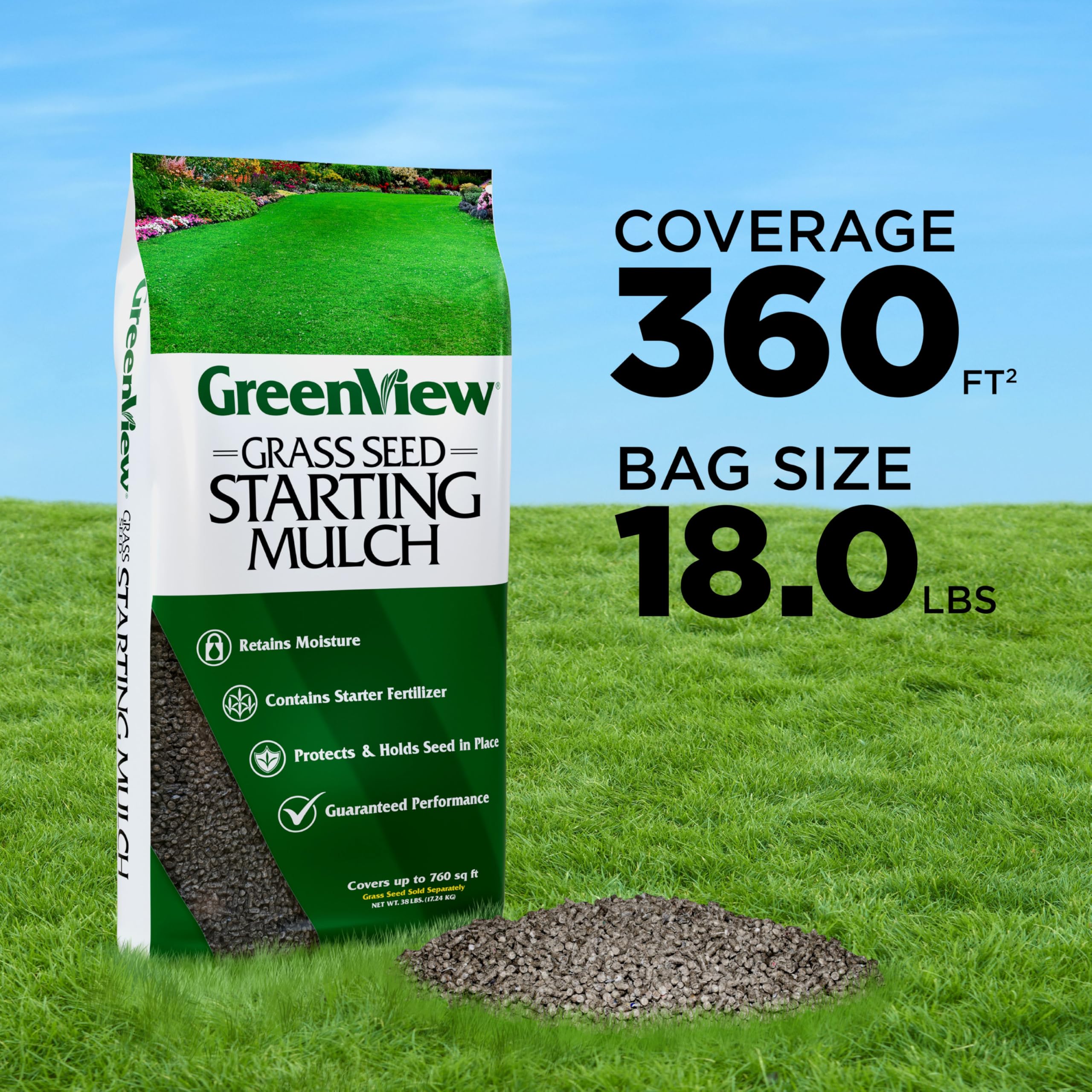 GreenView pellets breaking down to show biodegradable cleanup advantage