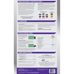 GreenView bag label close-up highlighting slow-release nitrogen benefits