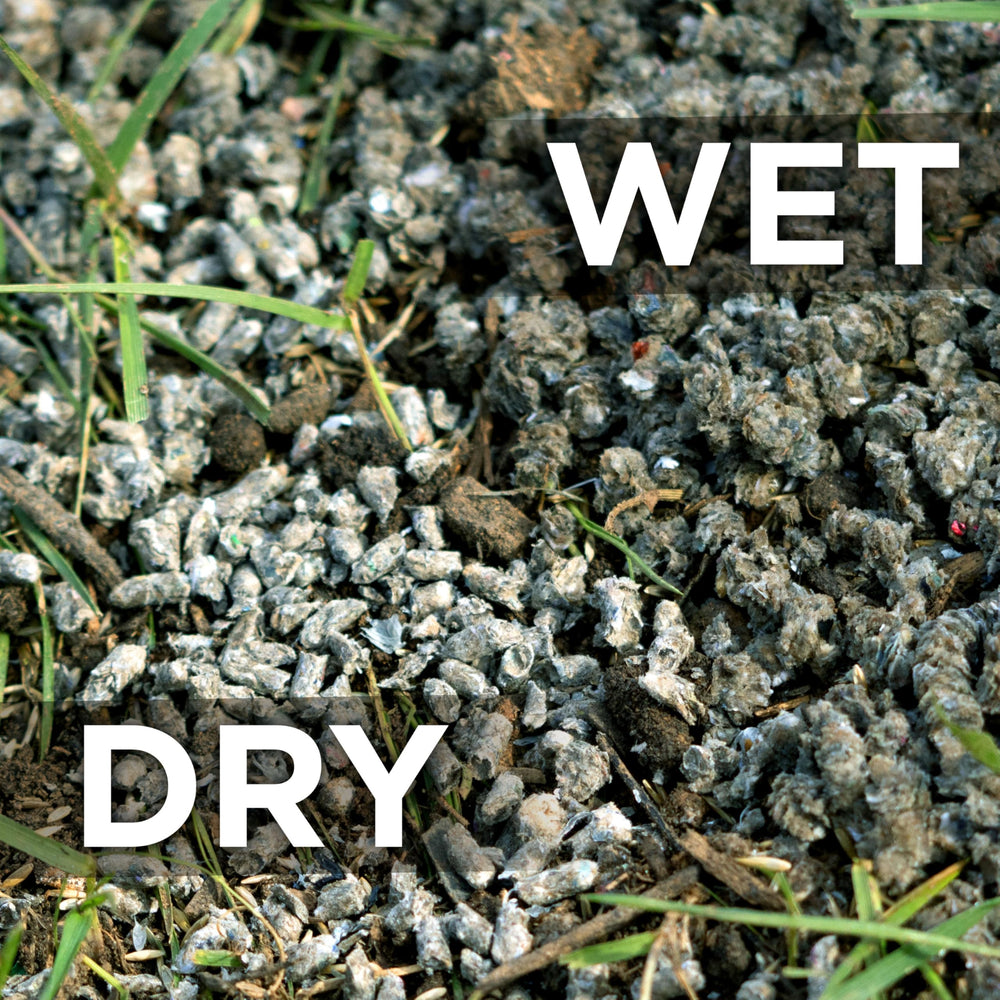 GreenView label close-up highlighting starter fertilizer benefit