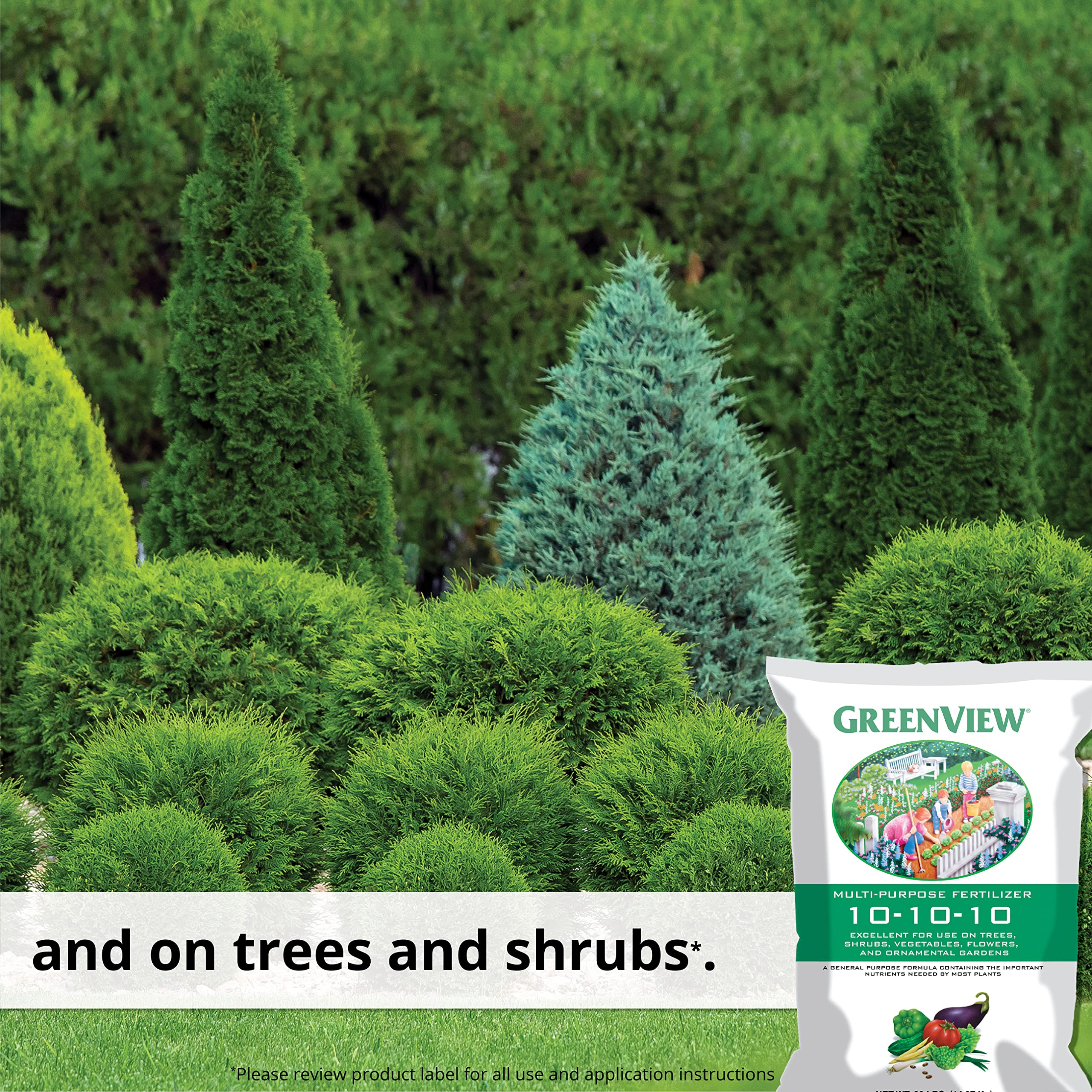 Storing GreenView in a dry container with measuring scoop for accuracy