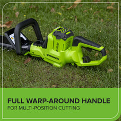 Greenworks 40V 2.0Ah battery and charger with quick-start benefit