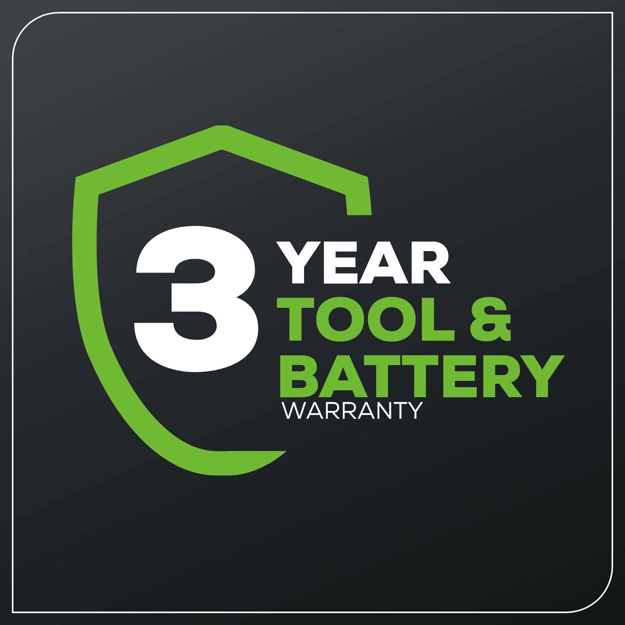 Greenworks kit with battery and charger ready-to-use portability showcased