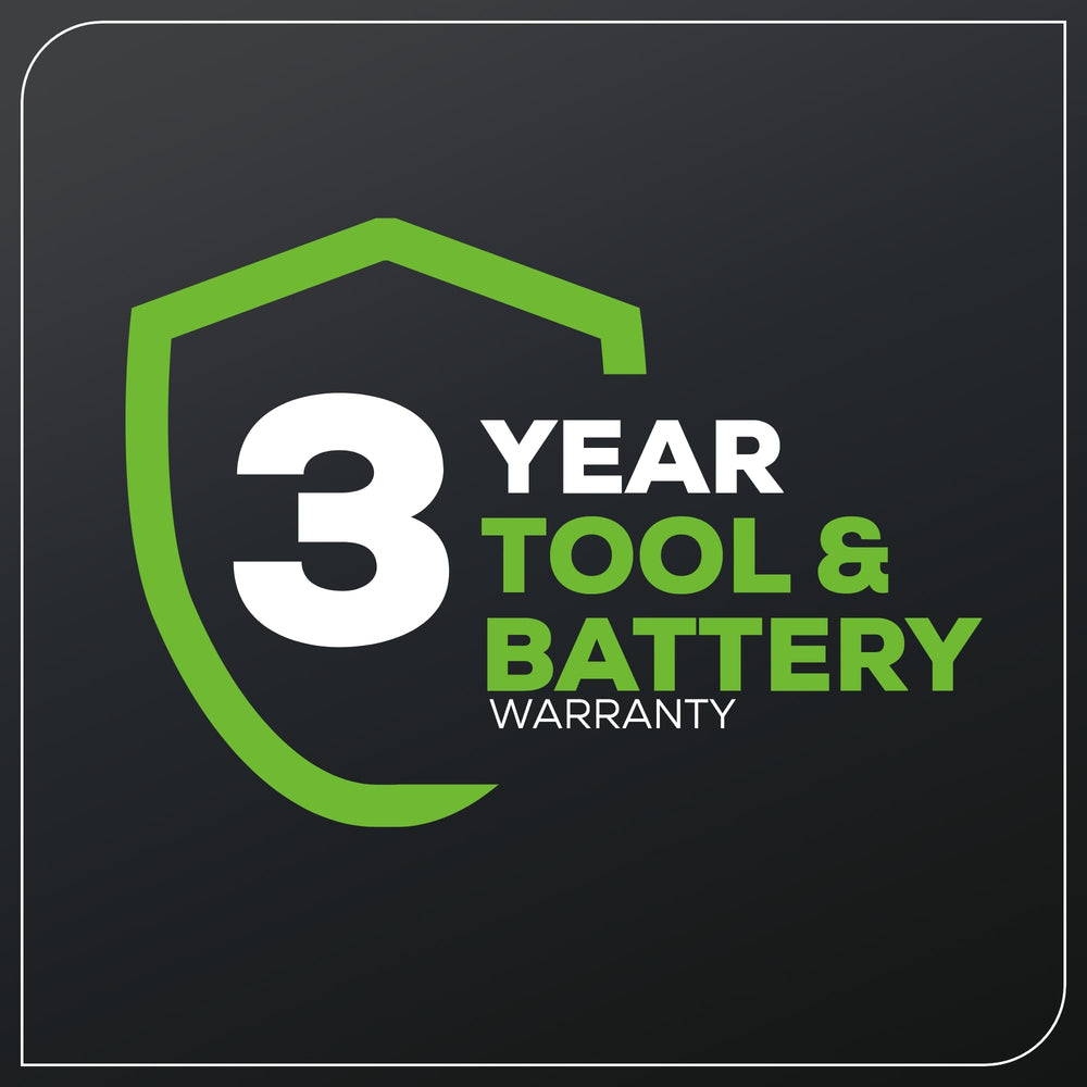 Greenworks kit with battery and charger ready-to-use portability showcased