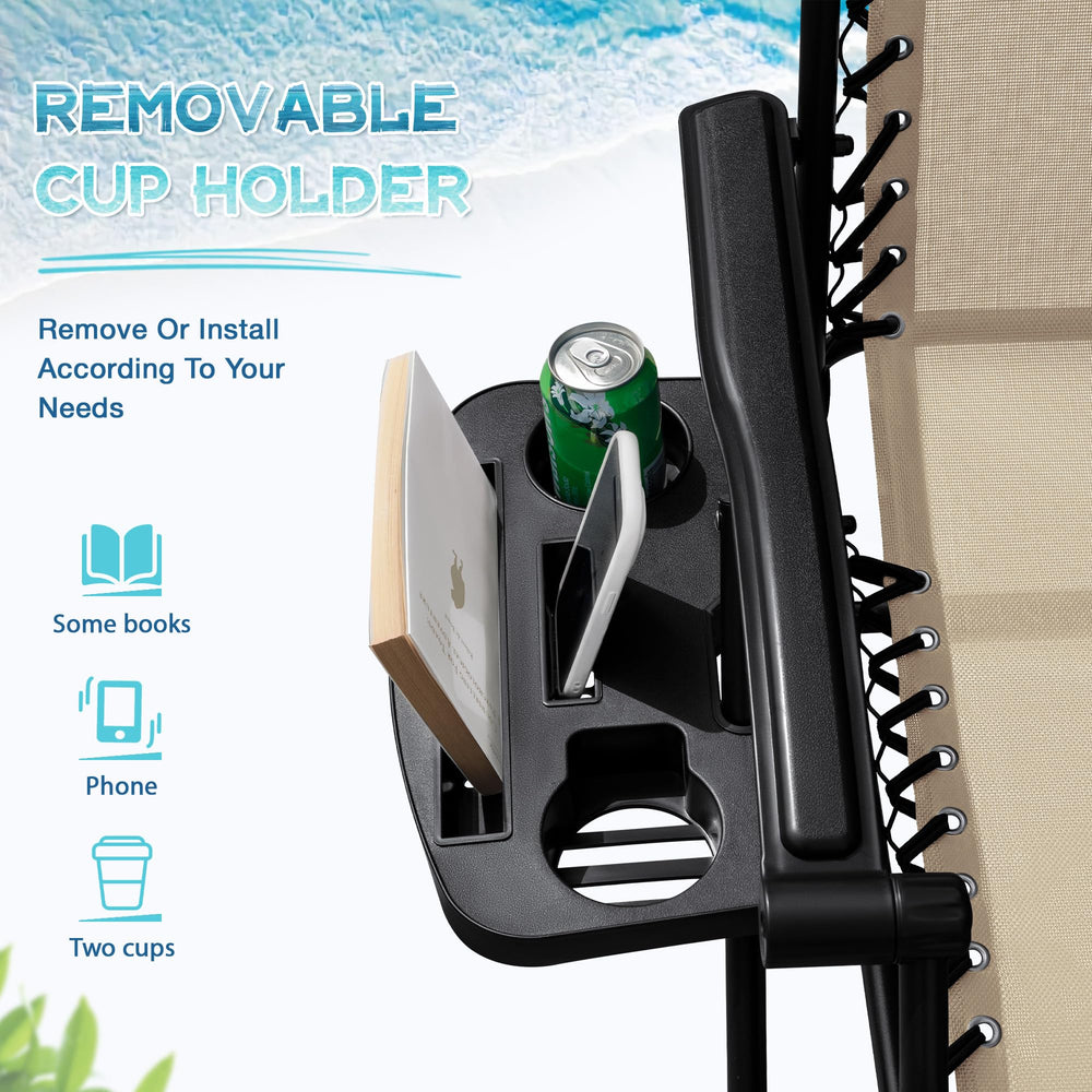 Greesum cup holder detail holding drink for hands-free refreshment