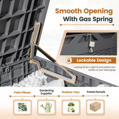 Greesum open lid interior view displaying capacity and organized storage benefit