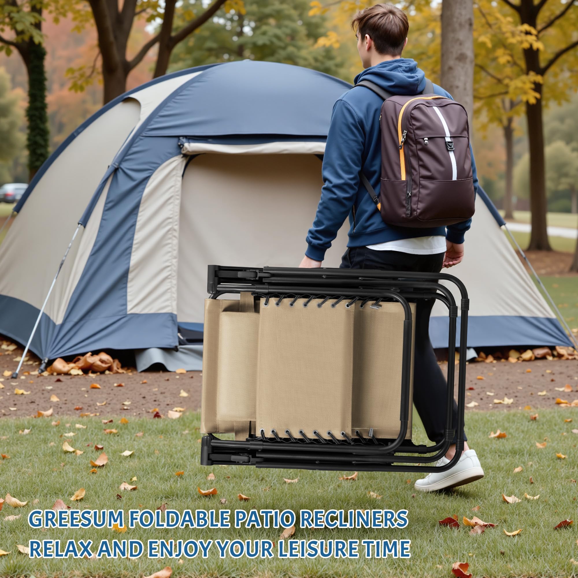 Greesum scale comparison with person to show sturdy 300-pound capacity