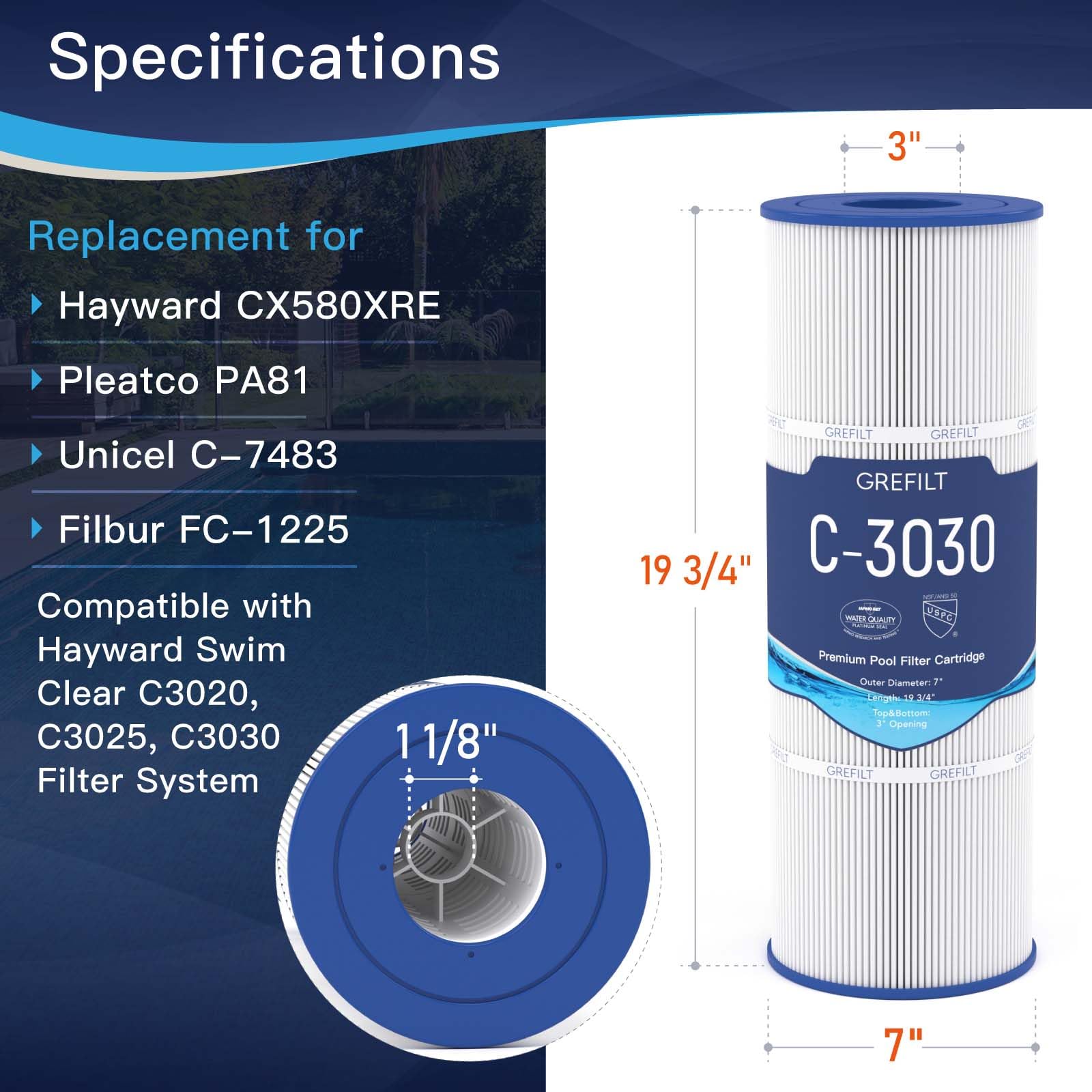 Grefilt close-up of trilobal filter fabric highlighting increased particle capture efficiency