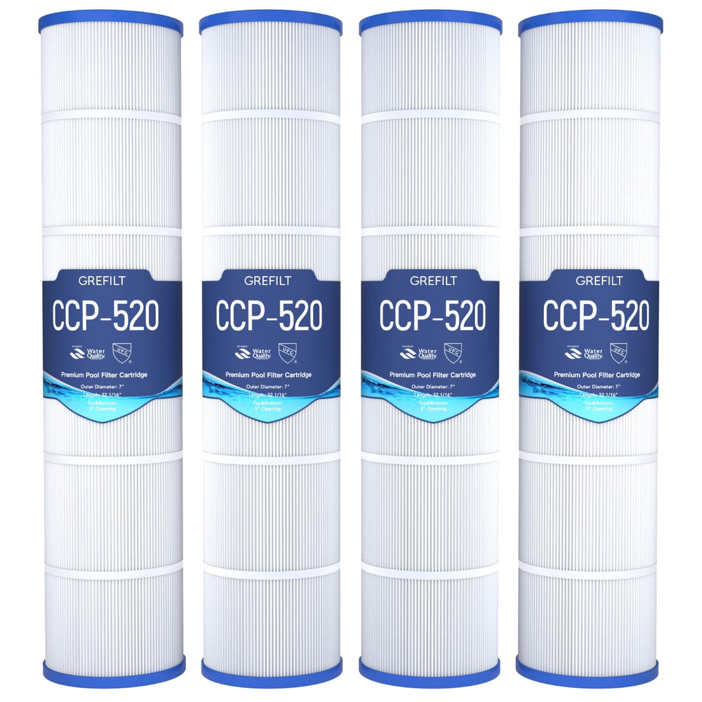 Grefilt front packaging of 4-pack CCP520 showing product and benefits