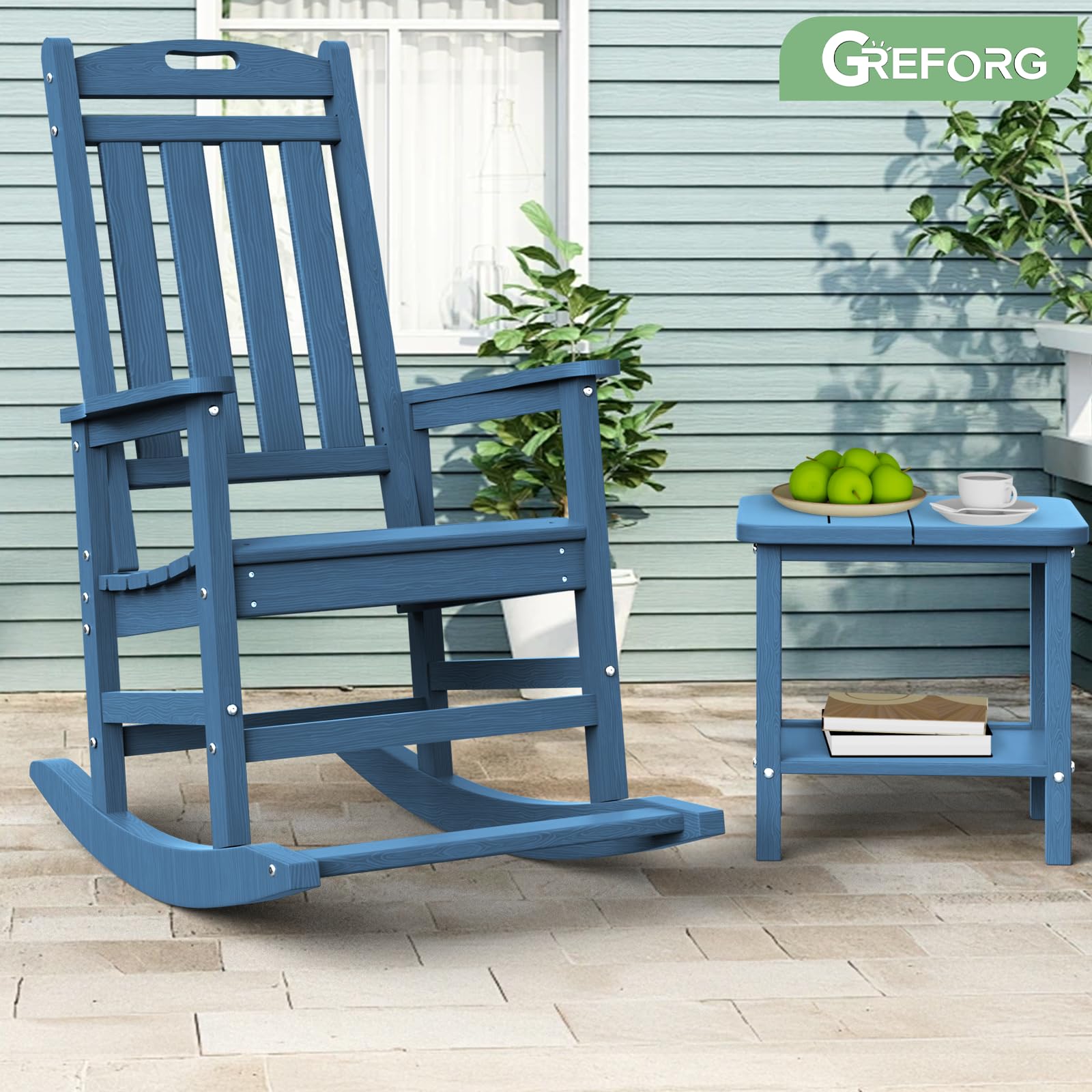 GREFORG lower shelf detail displaying double-decker storage and increased holding capacity