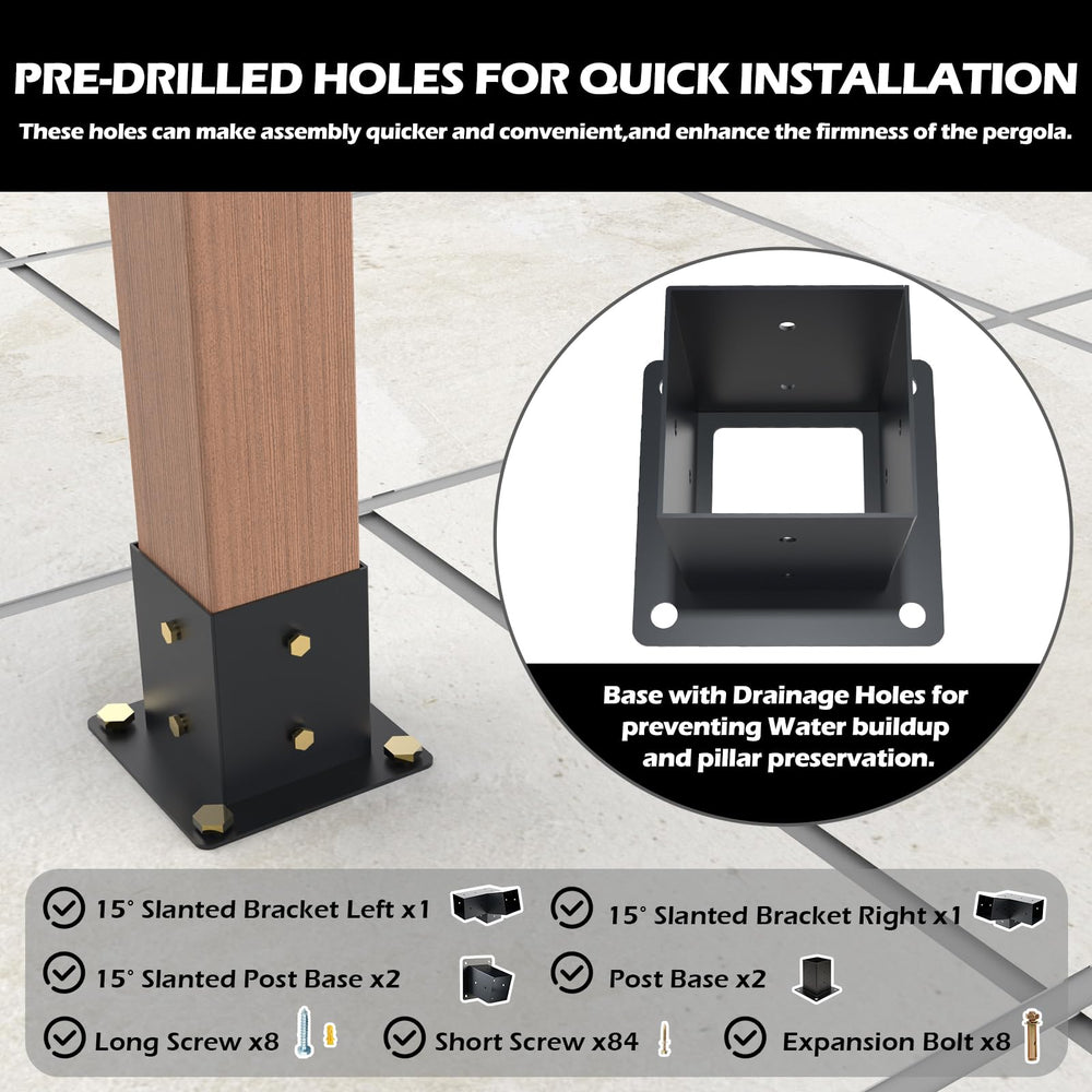 Grehitk hardware set laid out with bolts and screws for complete installation