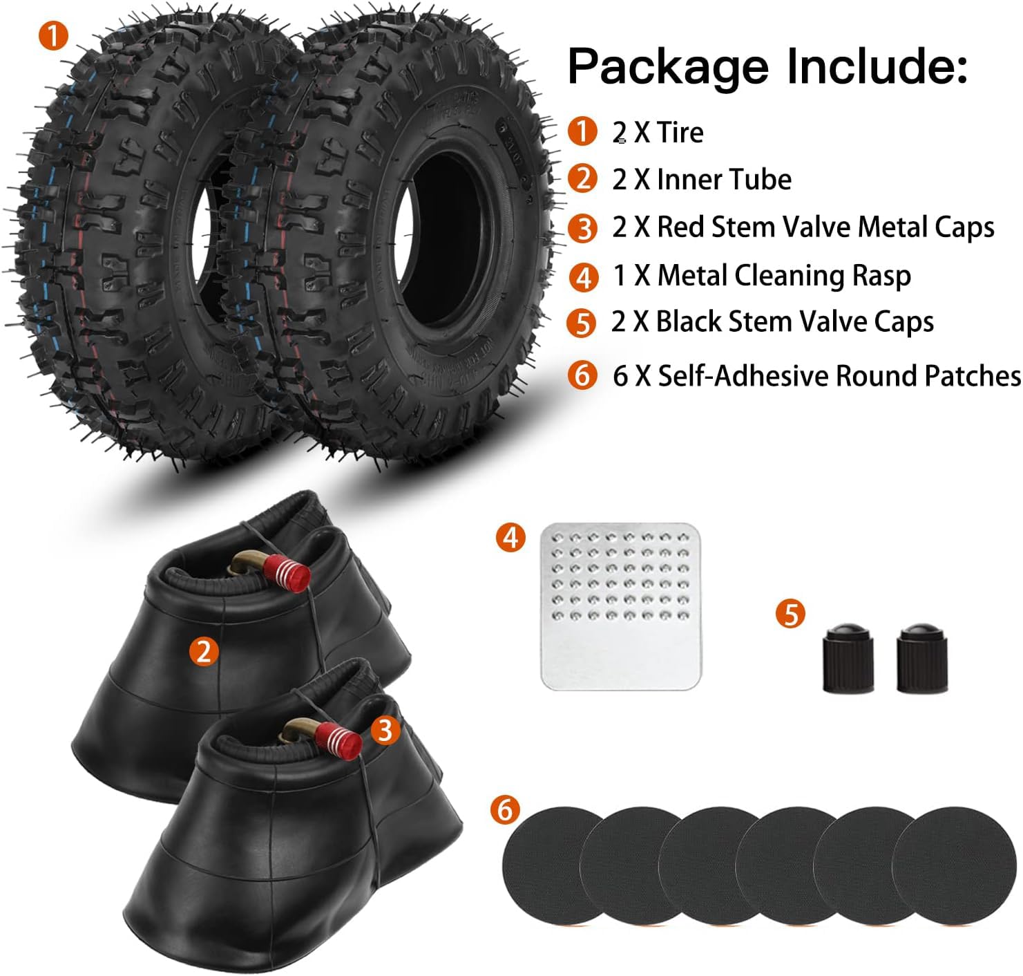 GREHUA close-up tread pattern highlighting grip and wear resistance