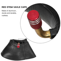 GREHUA valve caps and adhesive patches displaying quick repair readiness