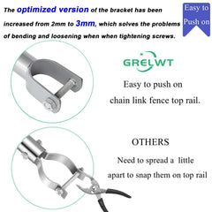 GRELWT galvanized steel surface detail showing rust-resistant coating and durability
