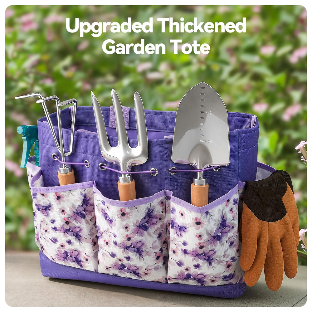 Grenebo open 600D tote bag displaying pockets and loops, keeps tools neatly organized