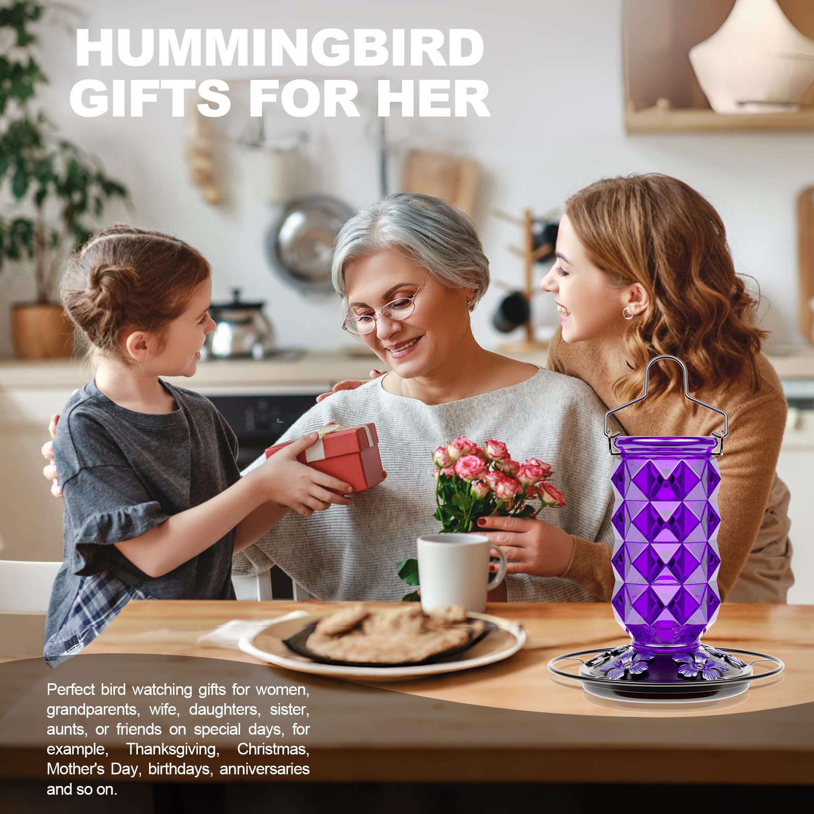 Grete Gotye packaged feeders ready as a gift showing attractive presentation benefit
