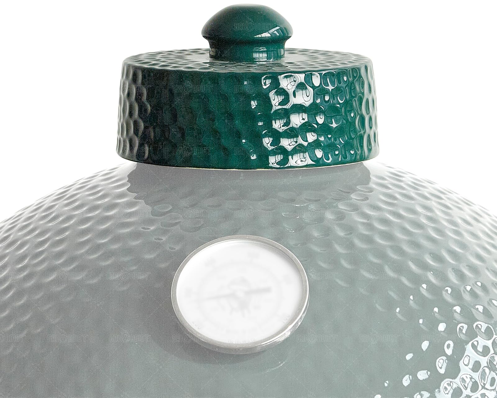 GriAddict ceramic damper top front view showing fit and protection