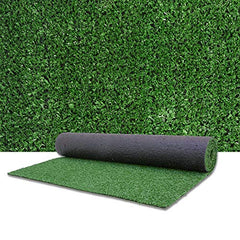 Griclner turf installed on a patio showing durable surface and low-maintenance outdoor appeal