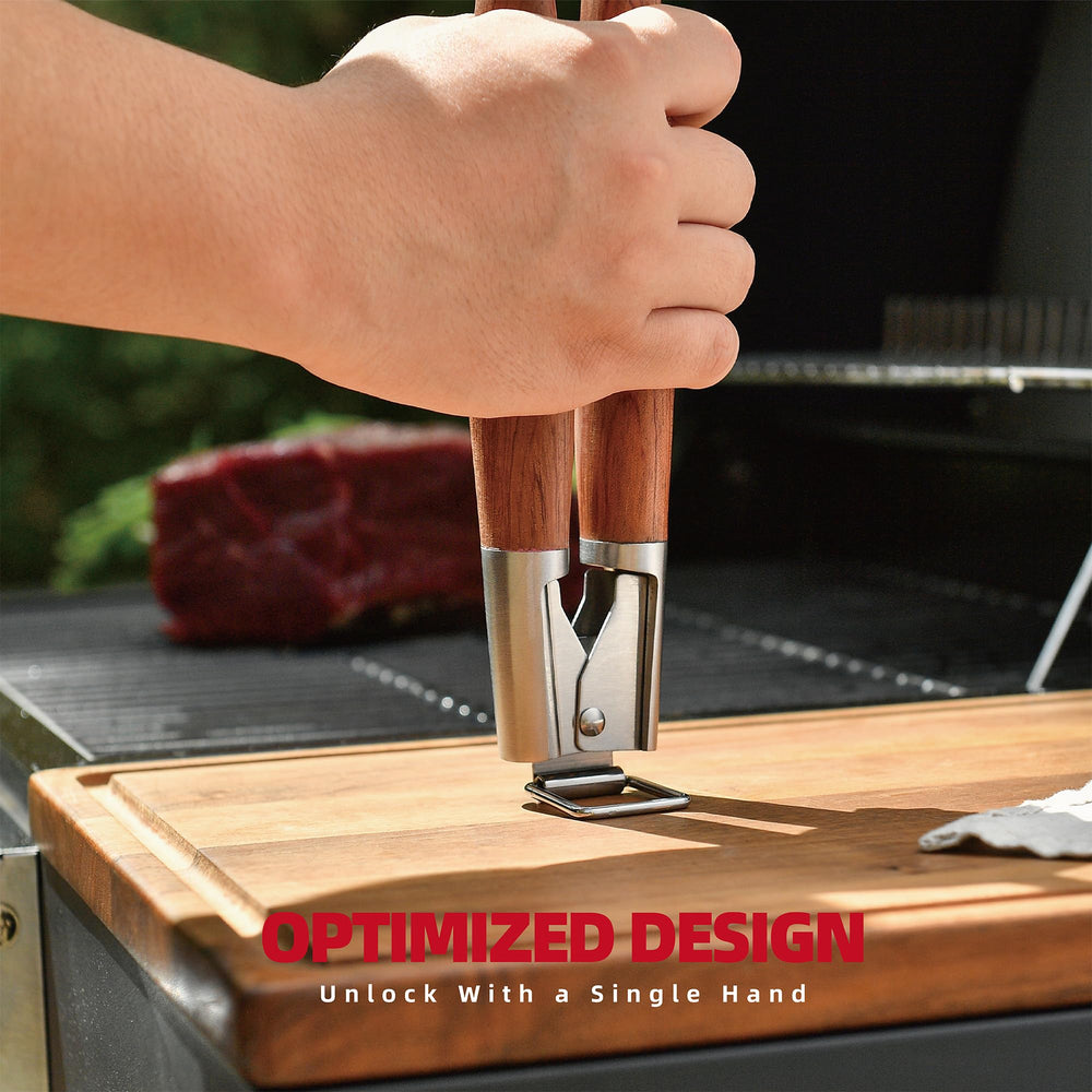GRILAZ set staged in backyard barbecue setting adding style and functional appeal