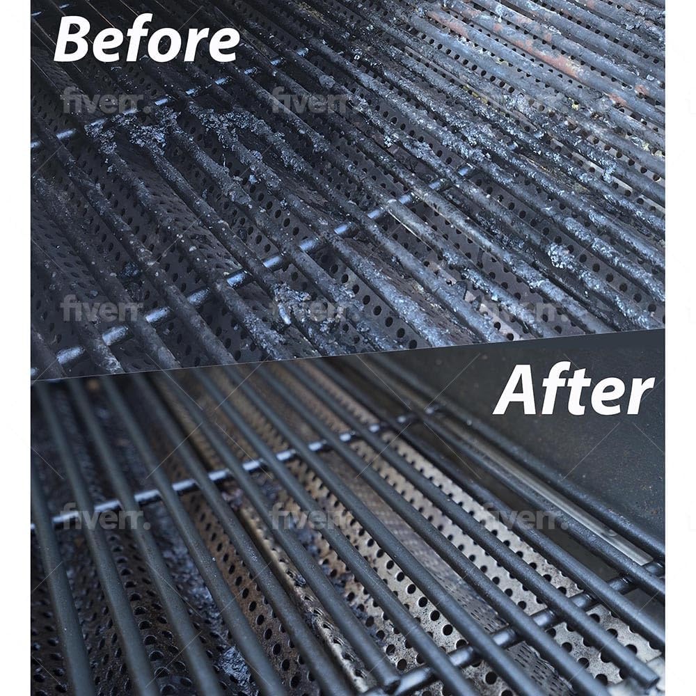 GRILL DADDY removable brush heads in dishwasher proving convenient easy-care