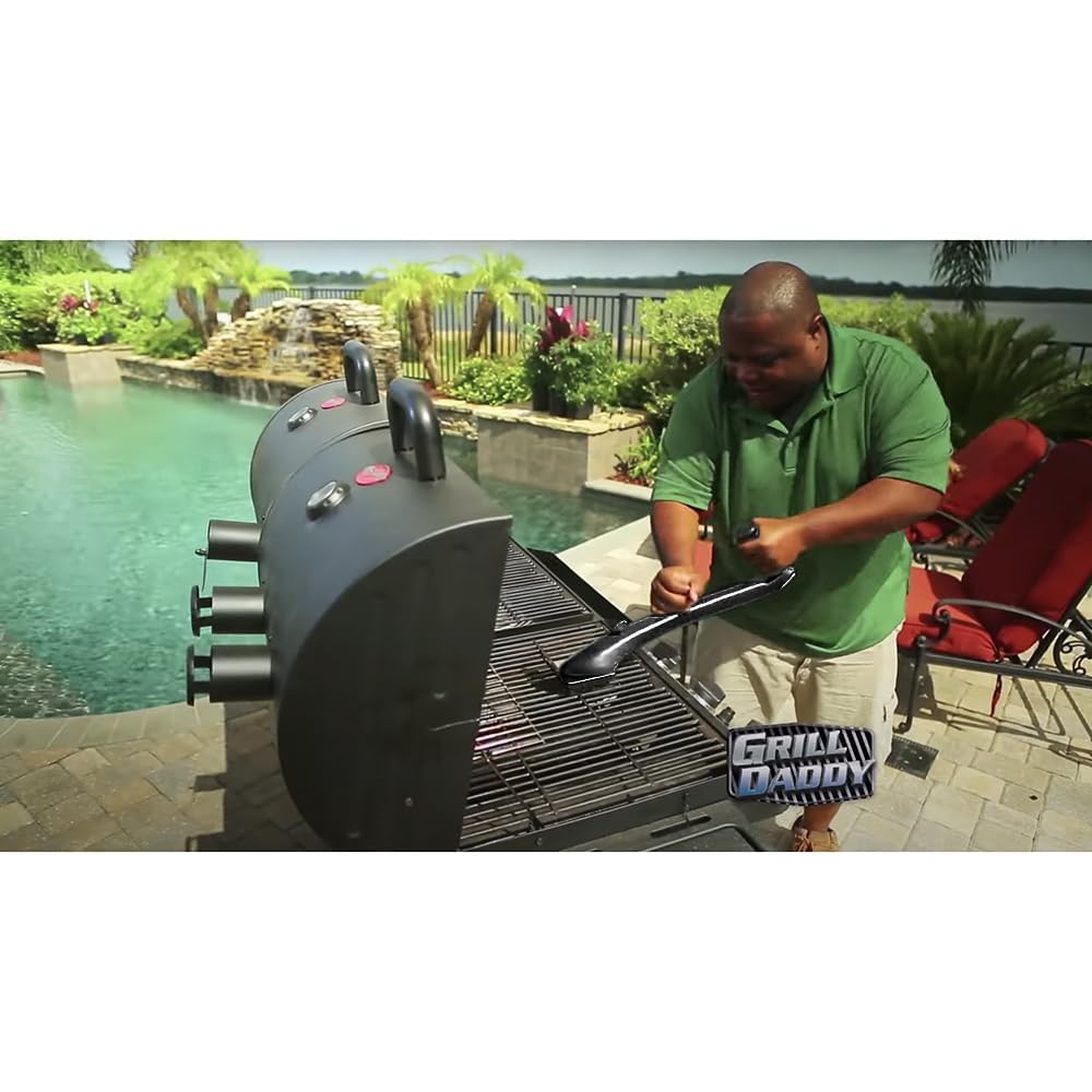 GRILL DADDY made in usa label highlighting recycled materials and domestic quality