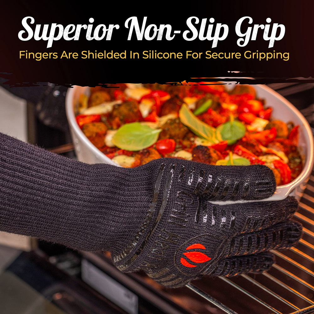 Grill Heat Aid size comparison chart demonstrating correct fit for comfort