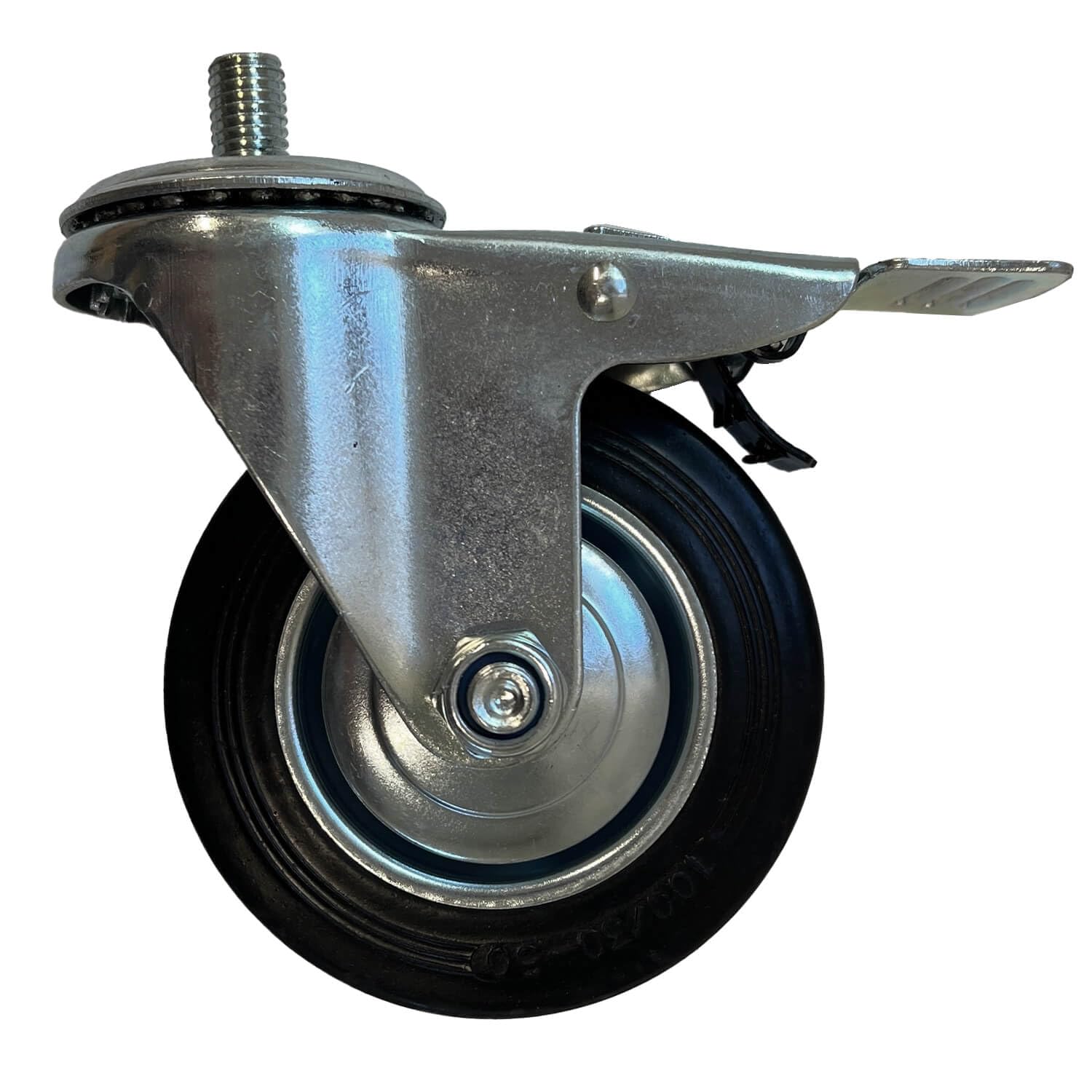Grill Parts For Less Blackstone front-view caster showing wheel and mount for smooth mobility