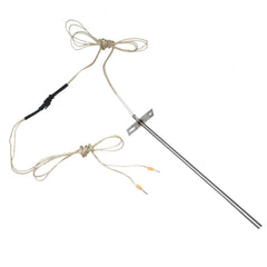 Grill Parts For Less RTD 7" probe front view showing connector and durable sheath for accurate readings