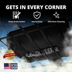 Grill Rescue close-up of aramid fiber texture highlighting durable heat resistance