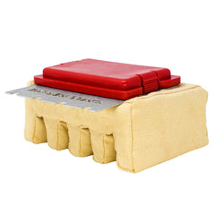 Grill Rescue front view of replacement head showing bristle-free design and safe cleaning benefit