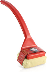 Grill Rescue front view of replaceable cleaning head for safe bristle-free scraping