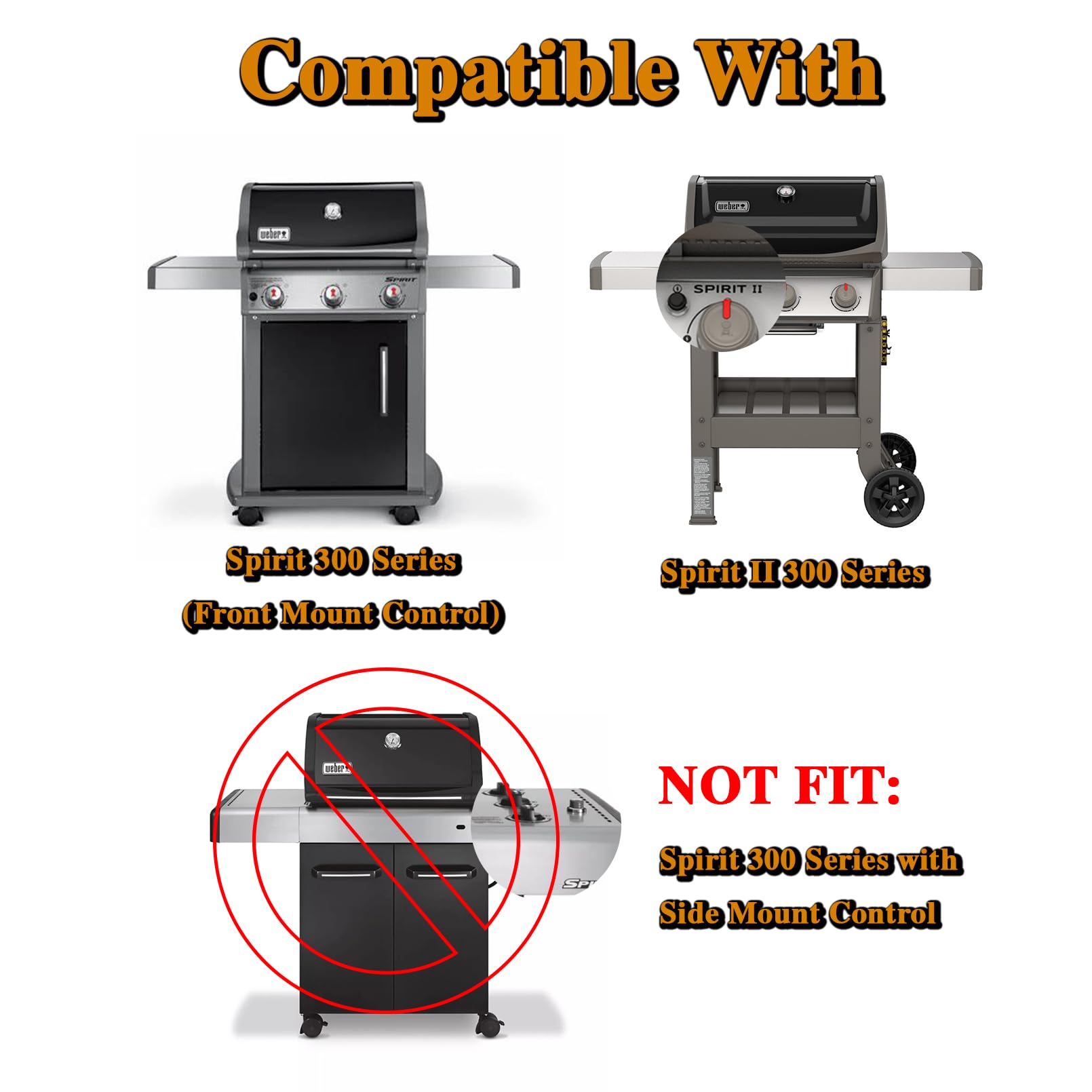 Grill Valueparts stainless burner tube detail highlighting corrosion resistance benefit
