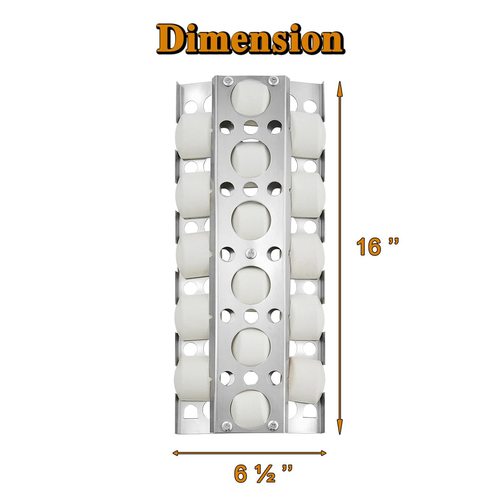 Grill Valueparts close-up of ceramic surface for even heat transfer